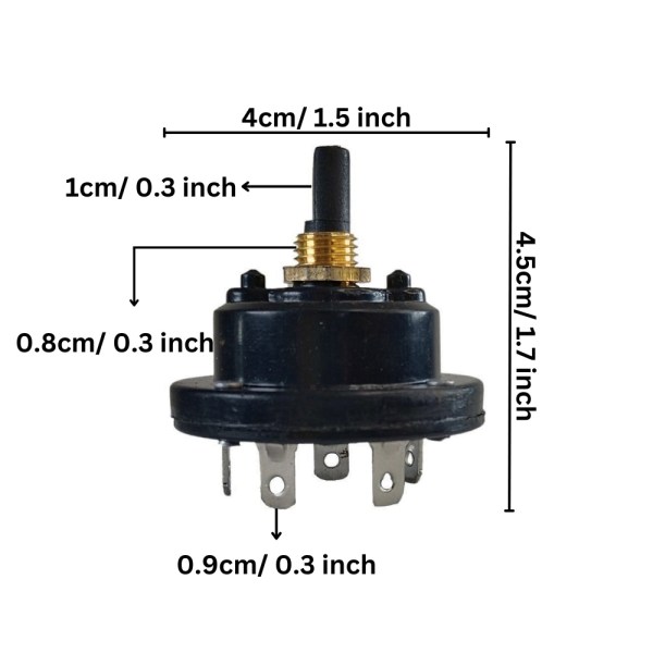 Mixer Grinder Rotary Switch